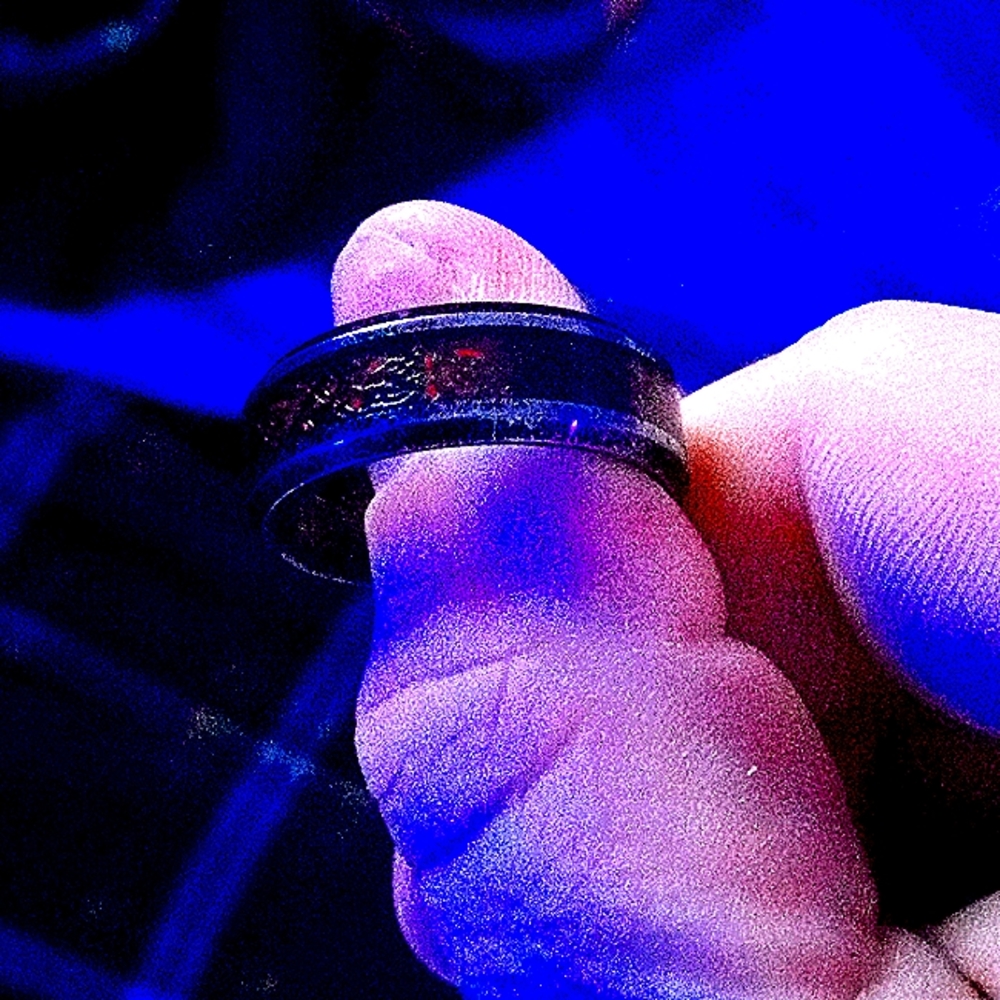 Tungsten carbon size 8 ring